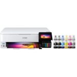 EcoTank Photo ET-8550 Wireless Wide-Format All-in-One Supertank Printer with Scanner, Copier, Ethernet and 4.3-inch Color Touchscreen