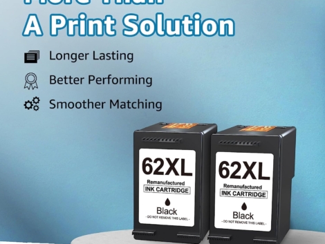62XL Ink Cartridges Black
