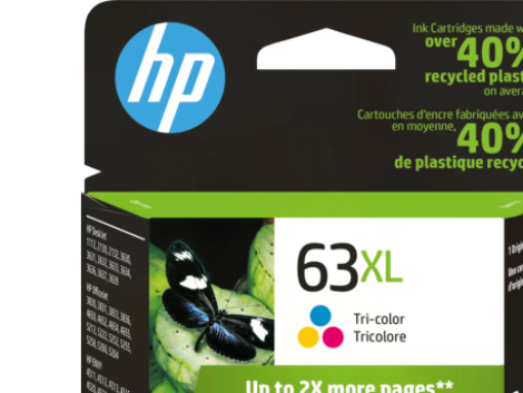 HP 63XL High Yield Tri-color Original Ink Cartridge